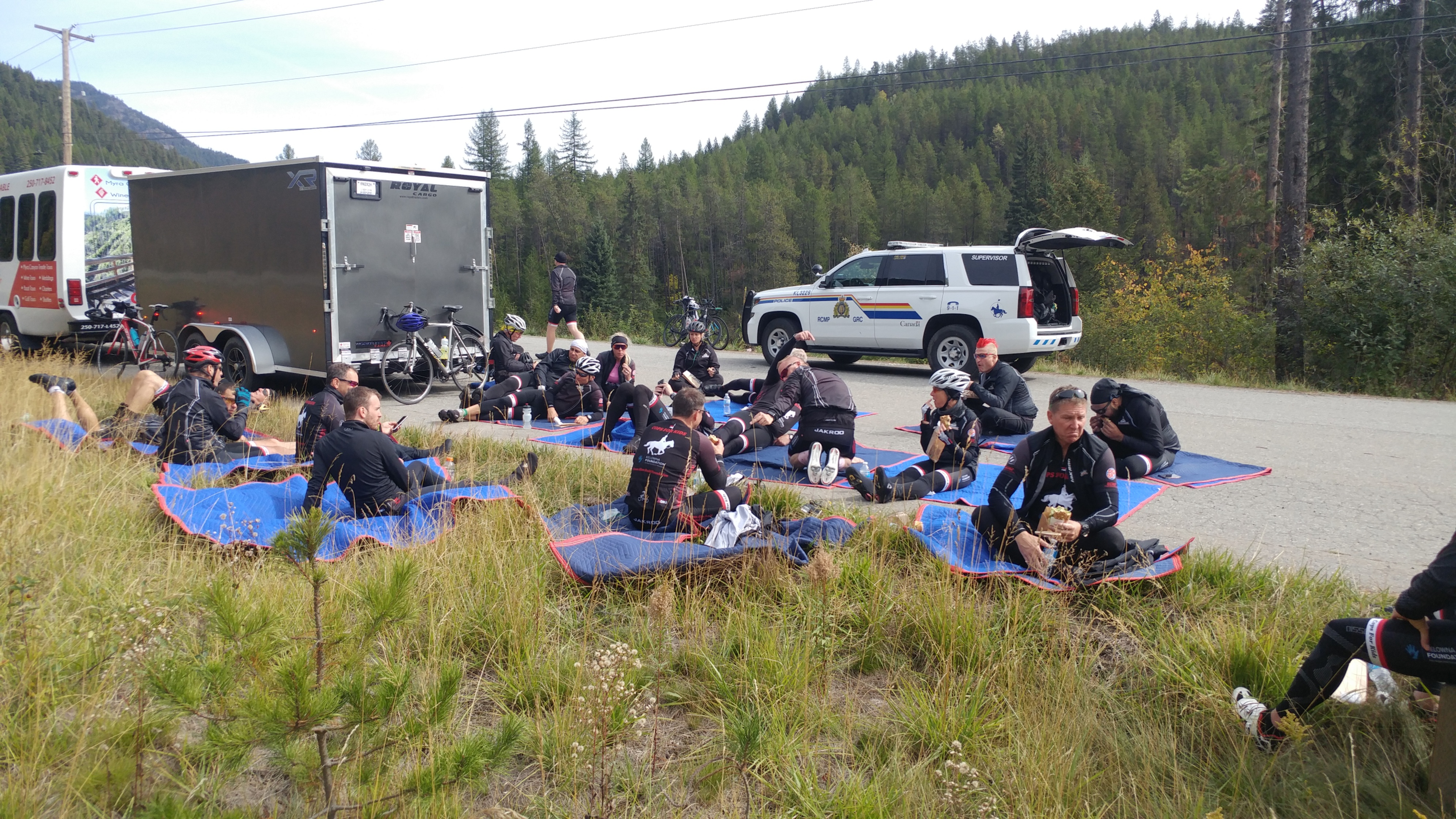 Creston to Cranbrook — Cops for Kids Ride